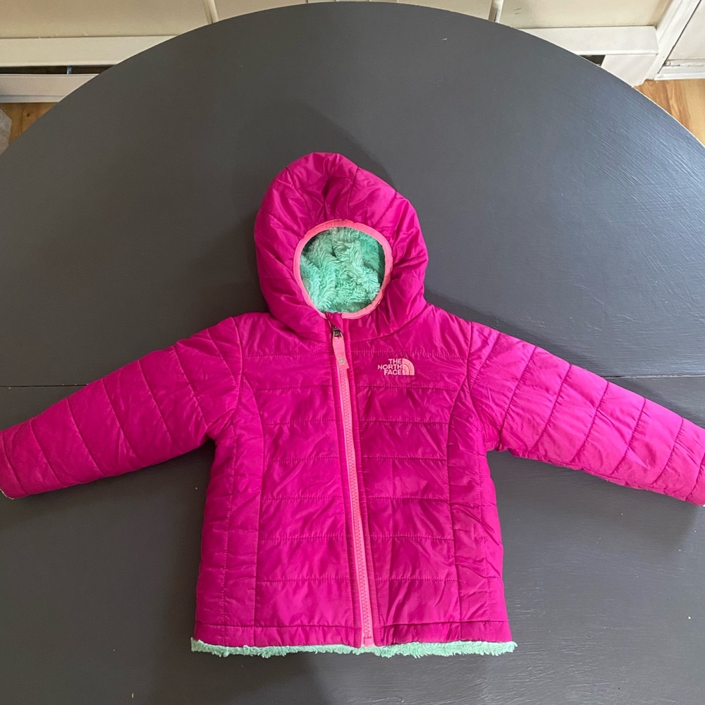 18-24 month North Face reversible winter coat